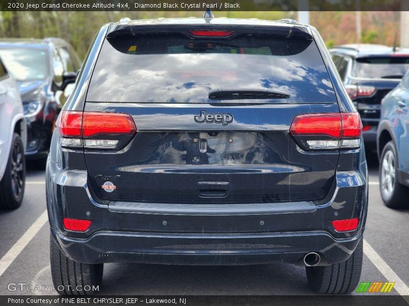 Diamond Black Crystal Pearl / Black 2020 Jeep Grand Cherokee Altitude 4x4