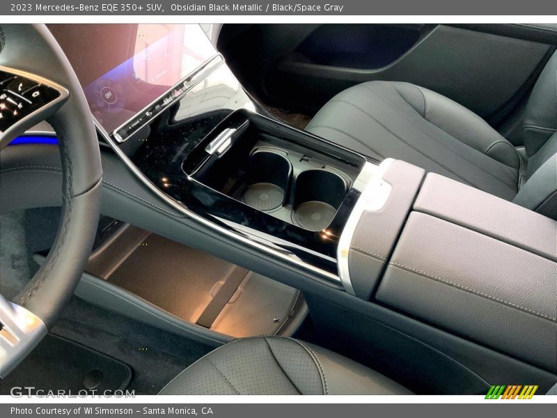 Obsidian Black Metallic / Black/Space Gray 2023 Mercedes-Benz EQE 350+ SUV