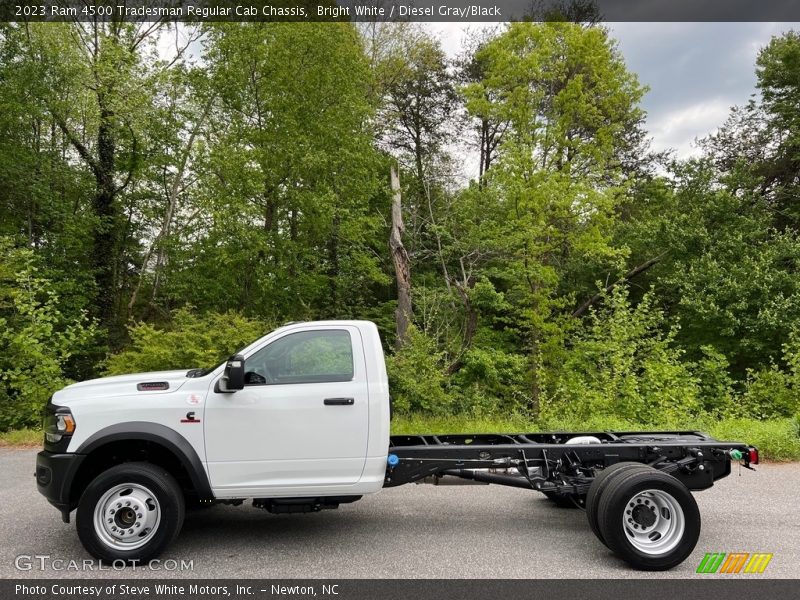  2023 4500 Tradesman Regular Cab Chassis Bright White