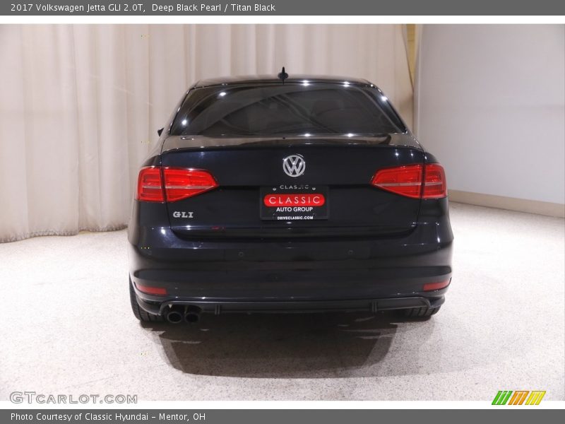 Deep Black Pearl / Titan Black 2017 Volkswagen Jetta GLI 2.0T