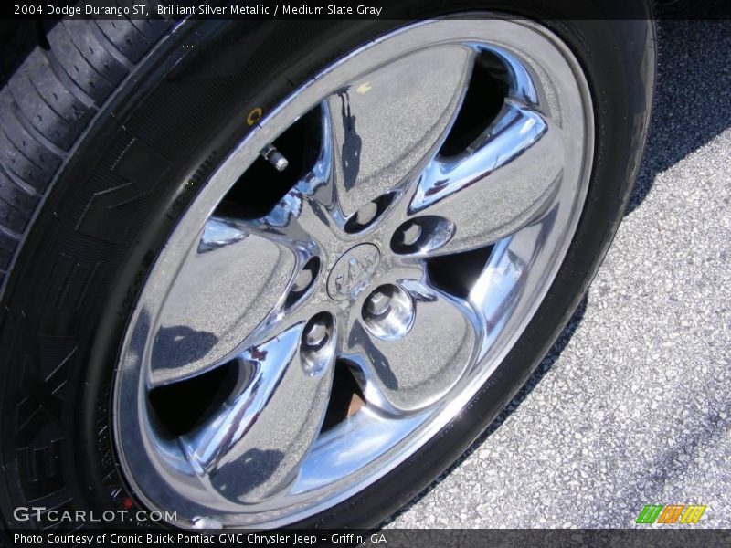 Brilliant Silver Metallic / Medium Slate Gray 2004 Dodge Durango ST