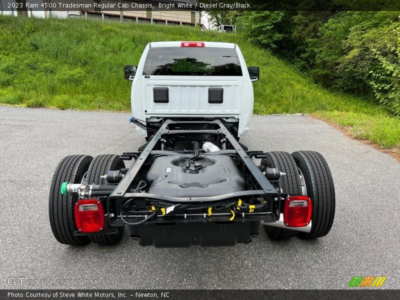 Bright White / Diesel Gray/Black 2023 Ram 4500 Tradesman Regular Cab Chassis