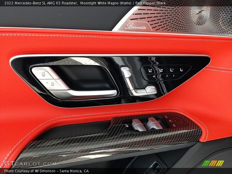 Door Panel of 2022 SL AMG 63 Roadster
