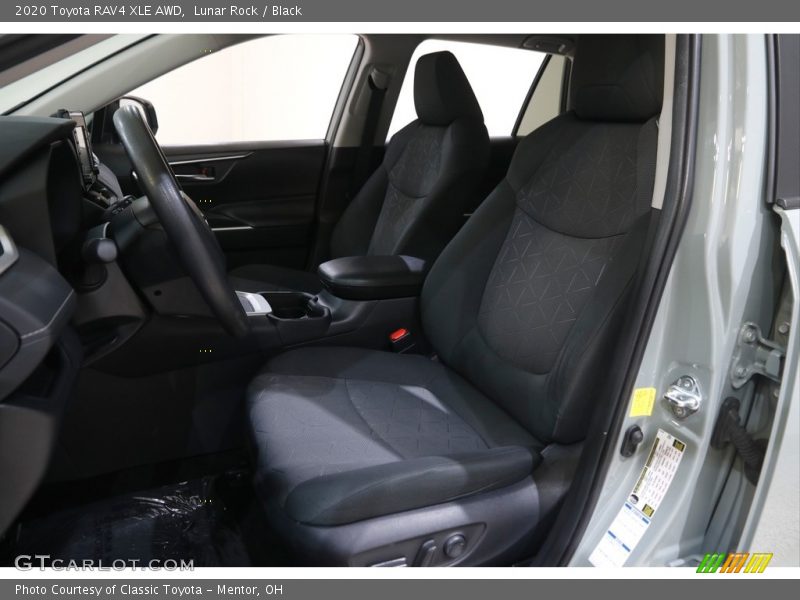 Lunar Rock / Black 2020 Toyota RAV4 XLE AWD