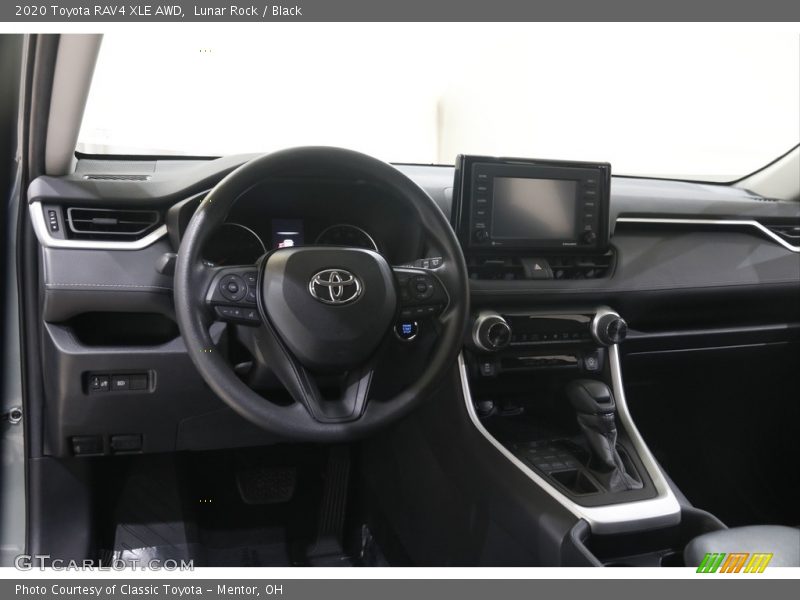 Lunar Rock / Black 2020 Toyota RAV4 XLE AWD
