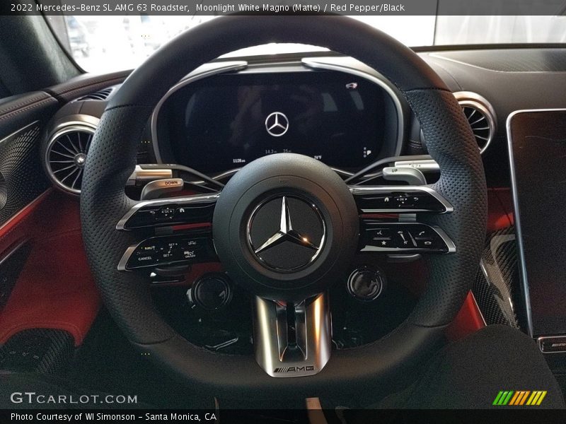  2022 SL AMG 63 Roadster Steering Wheel