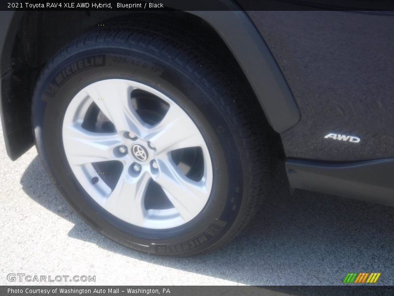 Blueprint / Black 2021 Toyota RAV4 XLE AWD Hybrid