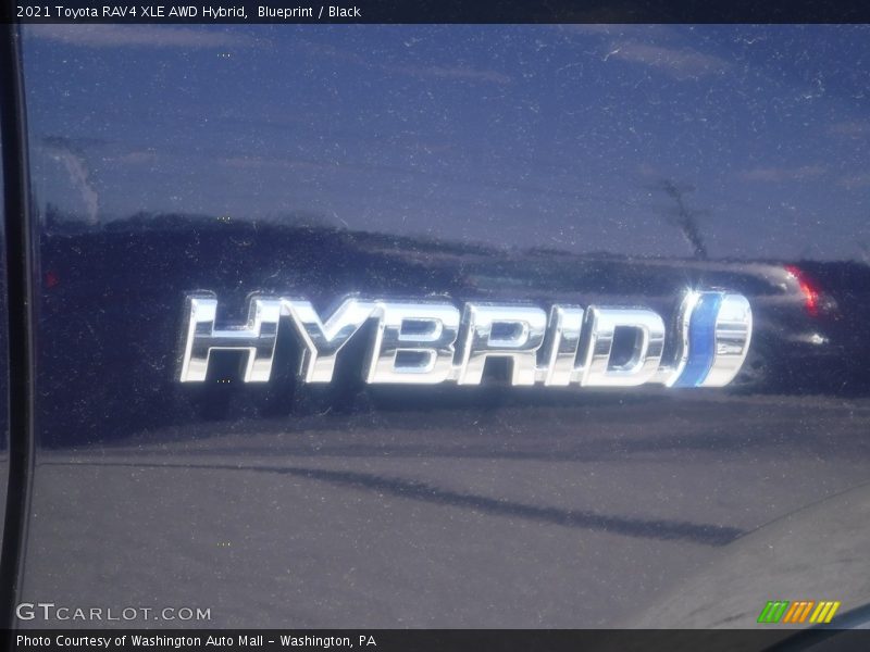 Blueprint / Black 2021 Toyota RAV4 XLE AWD Hybrid