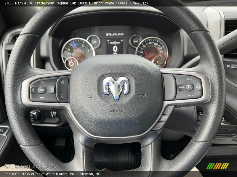  2023 4500 Tradesman Regular Cab Chassis Steering Wheel