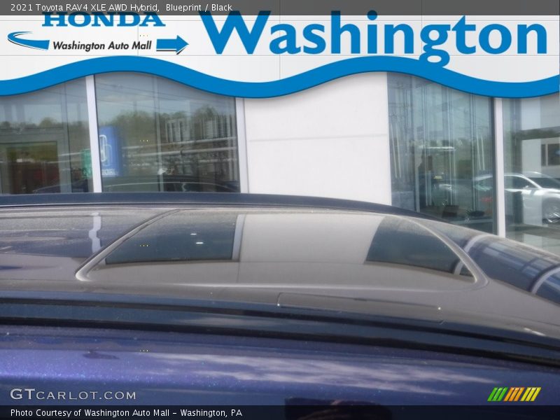 Blueprint / Black 2021 Toyota RAV4 XLE AWD Hybrid