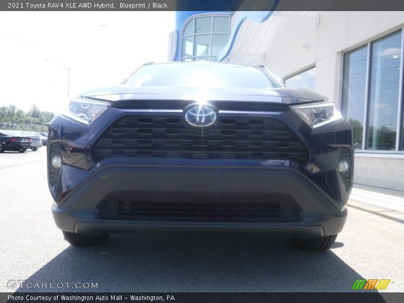 Blueprint / Black 2021 Toyota RAV4 XLE AWD Hybrid