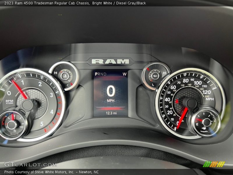  2023 4500 Tradesman Regular Cab Chassis Tradesman Regular Cab Chassis Gauges