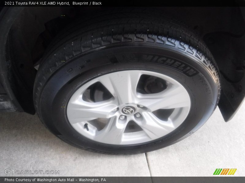 Blueprint / Black 2021 Toyota RAV4 XLE AWD Hybrid