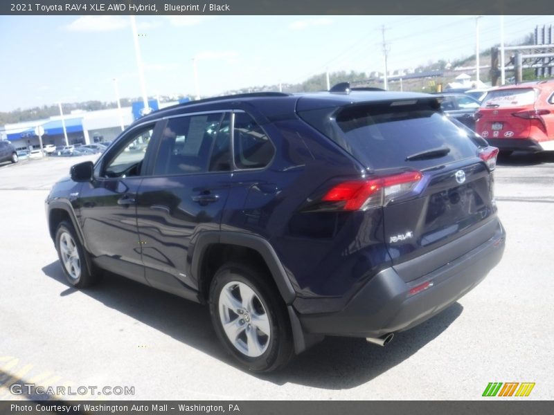 Blueprint / Black 2021 Toyota RAV4 XLE AWD Hybrid