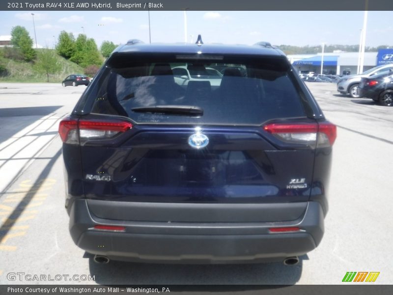 Blueprint / Black 2021 Toyota RAV4 XLE AWD Hybrid