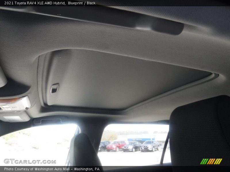 Blueprint / Black 2021 Toyota RAV4 XLE AWD Hybrid