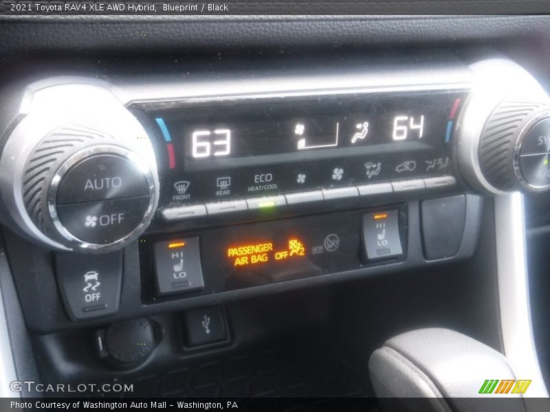 Blueprint / Black 2021 Toyota RAV4 XLE AWD Hybrid
