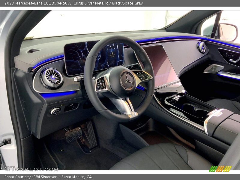  2023 EQE 350+ SUV Black/Space Gray Interior