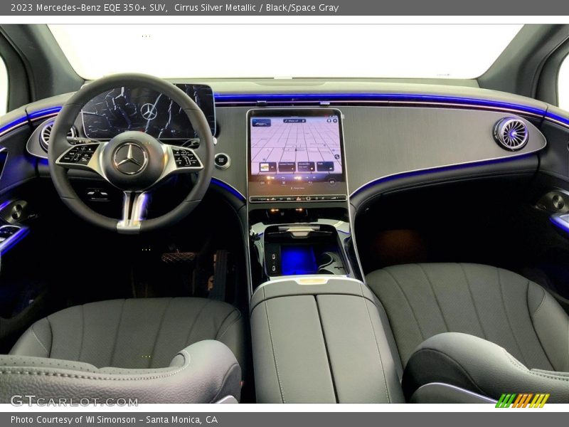 Dashboard of 2023 EQE 350+ SUV