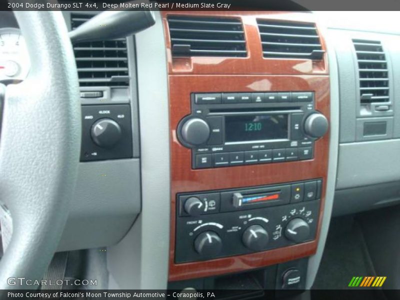 Deep Molten Red Pearl / Medium Slate Gray 2004 Dodge Durango SLT 4x4