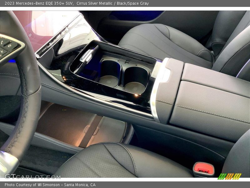 Cirrus Silver Metallic / Black/Space Gray 2023 Mercedes-Benz EQE 350+ SUV