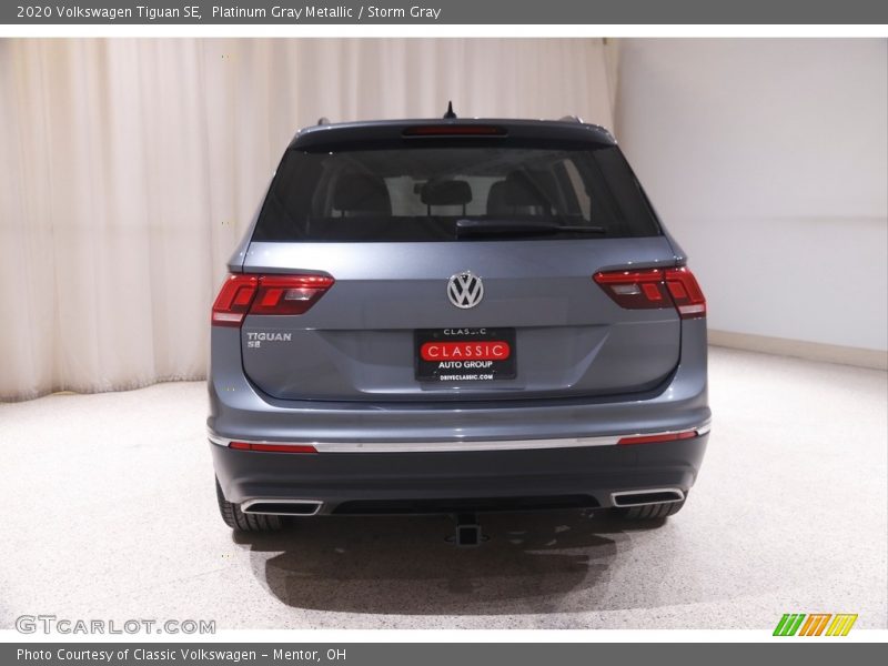 Platinum Gray Metallic / Storm Gray 2020 Volkswagen Tiguan SE