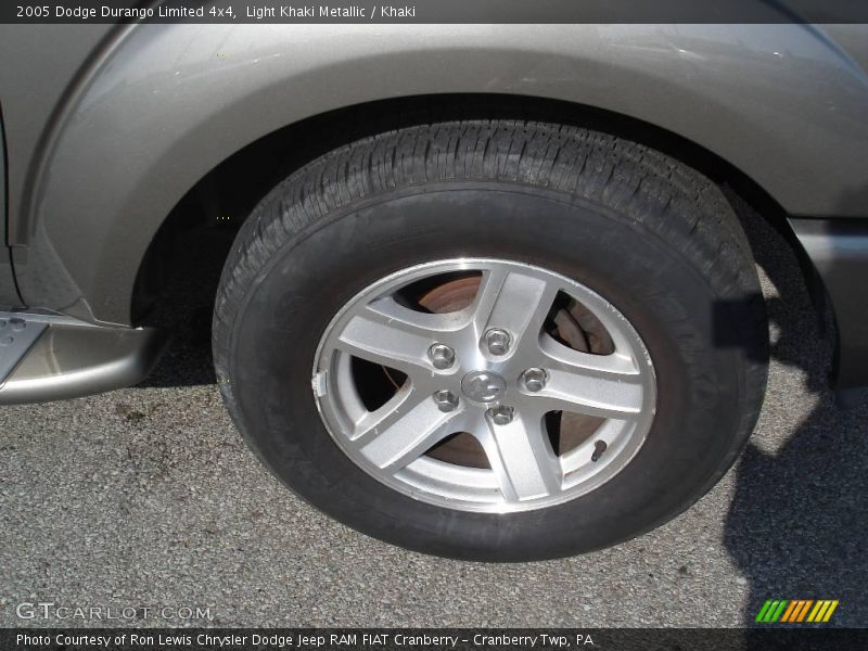 Light Khaki Metallic / Khaki 2005 Dodge Durango Limited 4x4