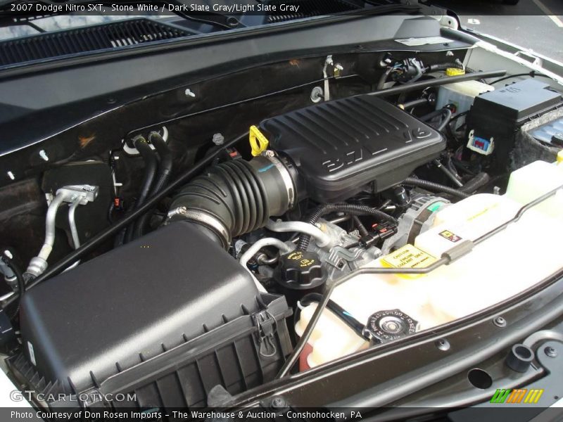 Stone White / Dark Slate Gray/Light Slate Gray 2007 Dodge Nitro SXT