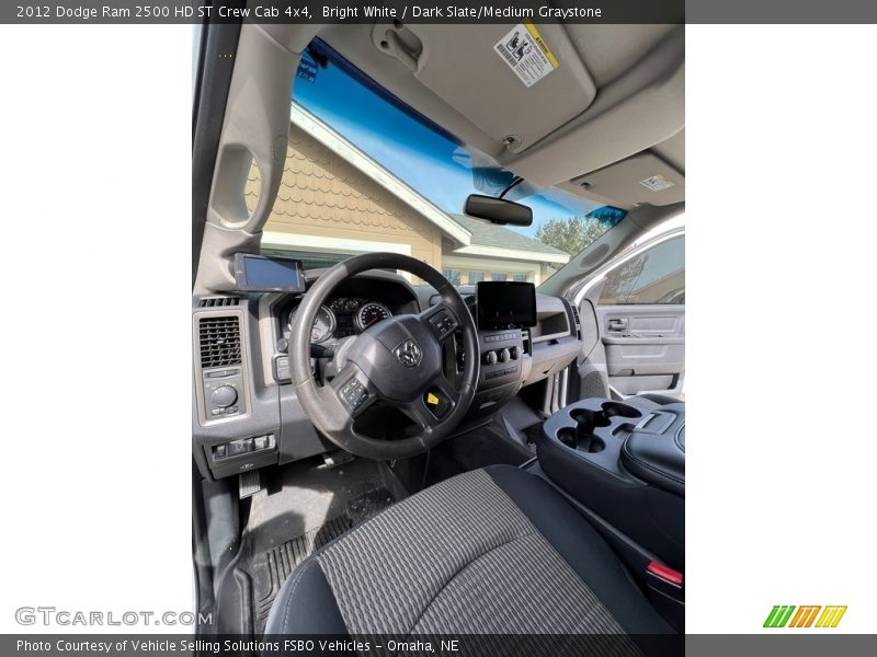 Bright White / Dark Slate/Medium Graystone 2012 Dodge Ram 2500 HD ST Crew Cab 4x4