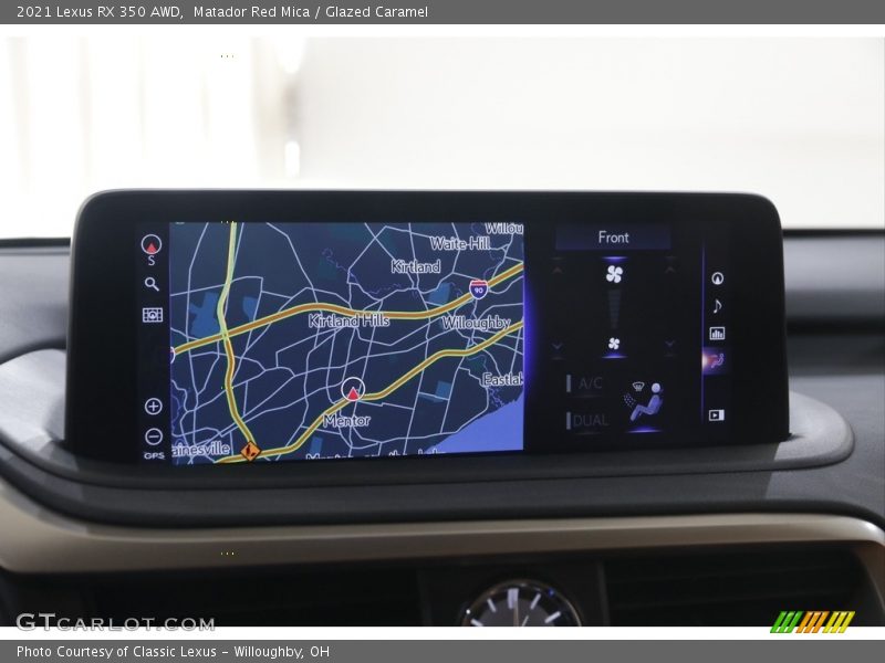 Matador Red Mica / Glazed Caramel 2021 Lexus RX 350 AWD