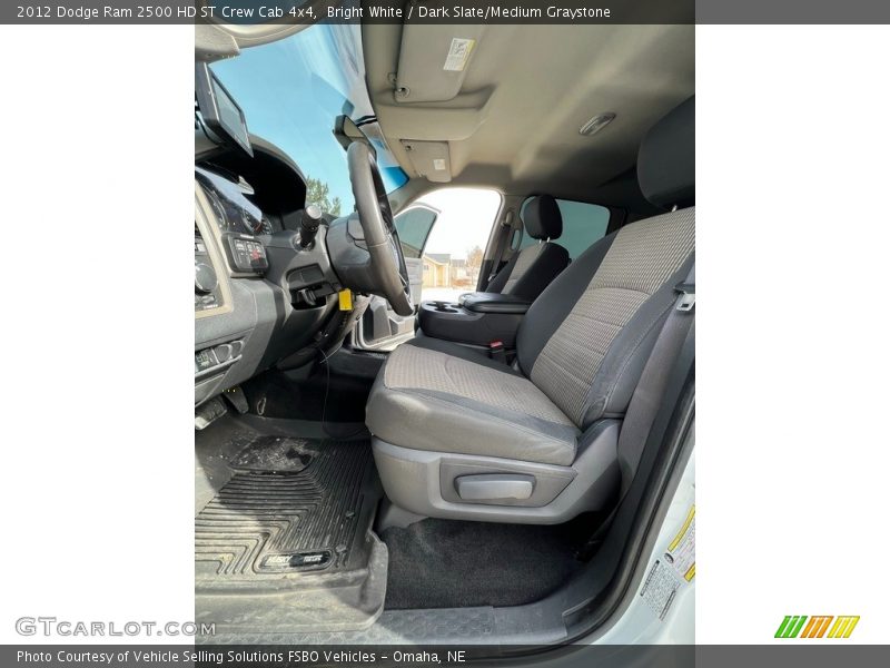 Bright White / Dark Slate/Medium Graystone 2012 Dodge Ram 2500 HD ST Crew Cab 4x4