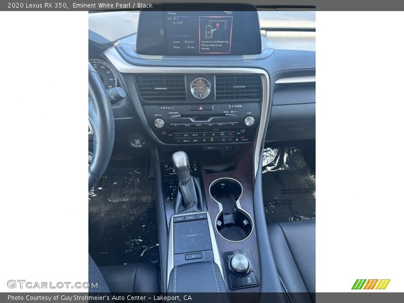 Eminent White Pearl / Black 2020 Lexus RX 350