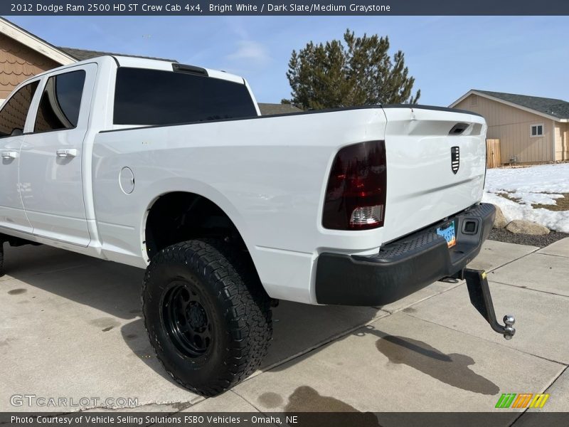 Bright White / Dark Slate/Medium Graystone 2012 Dodge Ram 2500 HD ST Crew Cab 4x4