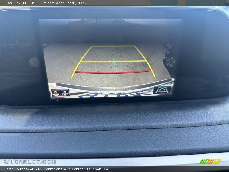 Eminent White Pearl / Black 2020 Lexus RX 350
