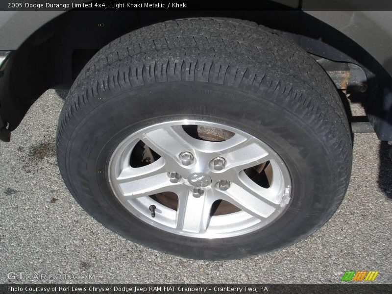 Light Khaki Metallic / Khaki 2005 Dodge Durango Limited 4x4