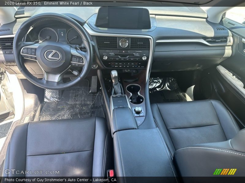 Eminent White Pearl / Black 2020 Lexus RX 350