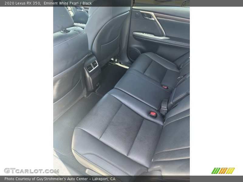 Eminent White Pearl / Black 2020 Lexus RX 350
