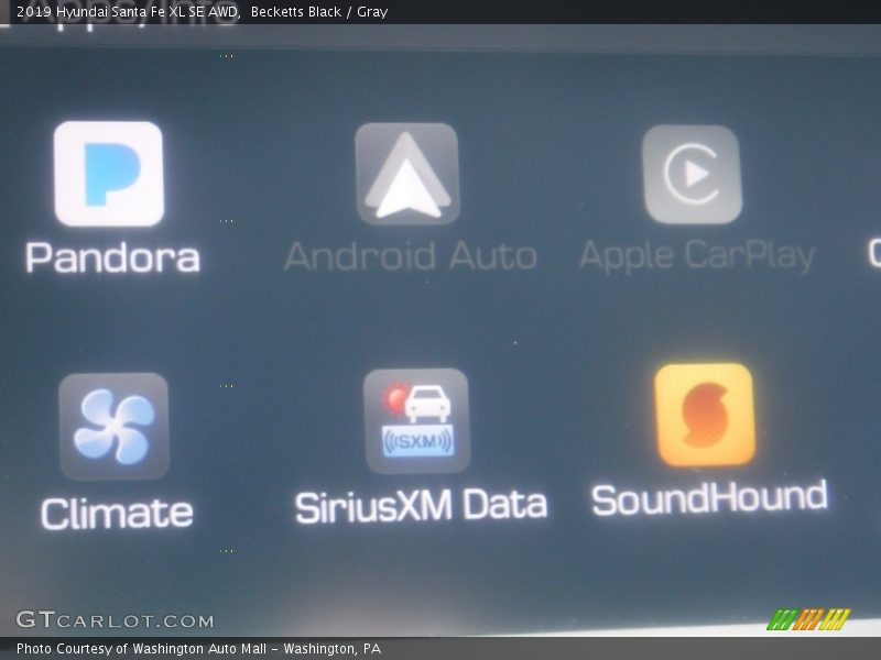 Becketts Black / Gray 2019 Hyundai Santa Fe XL SE AWD