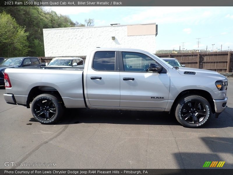  2023 1500 Big Horn Quad Cab 4x4 Billet Silver Metallic