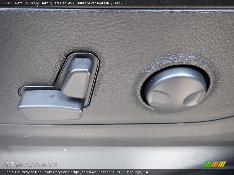Billet Silver Metallic / Black 2023 Ram 1500 Big Horn Quad Cab 4x4