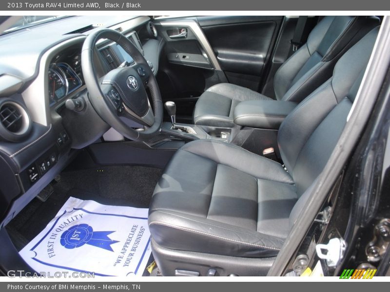 Black / Black 2013 Toyota RAV4 Limited AWD