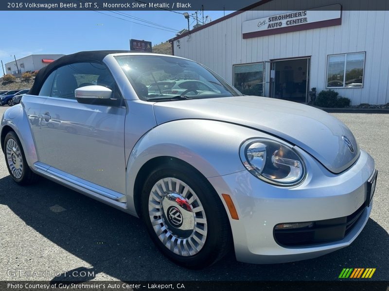 Moonrock Silver Metallic / Black 2016 Volkswagen Beetle 1.8T S