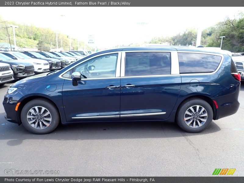  2023 Pacifica Hybrid Limited Fathom Blue Pearl