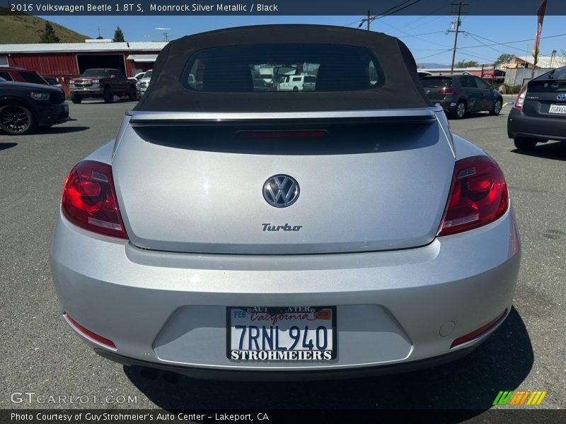 Moonrock Silver Metallic / Black 2016 Volkswagen Beetle 1.8T S