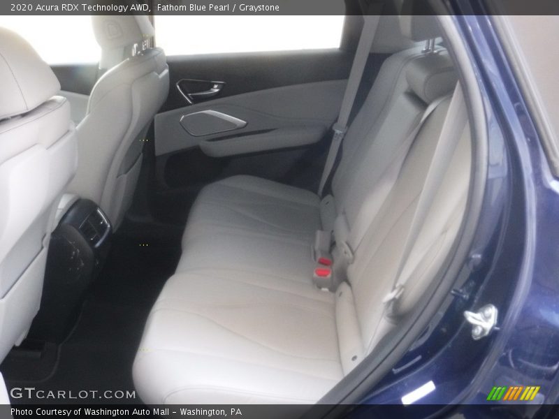 Fathom Blue Pearl / Graystone 2020 Acura RDX Technology AWD