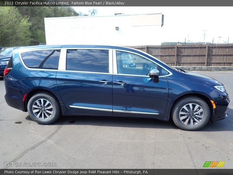  2023 Pacifica Hybrid Limited Fathom Blue Pearl
