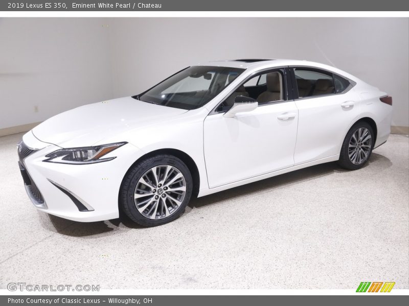 Eminent White Pearl / Chateau 2019 Lexus ES 350