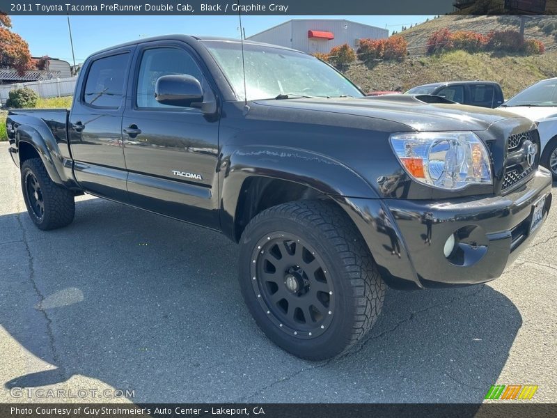 Black / Graphite Gray 2011 Toyota Tacoma PreRunner Double Cab