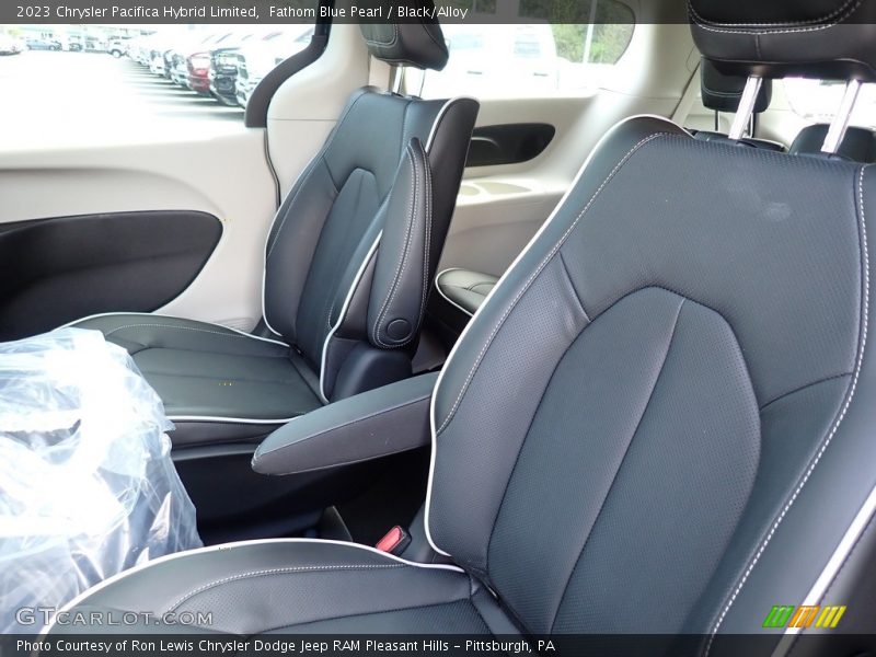 Fathom Blue Pearl / Black/Alloy 2023 Chrysler Pacifica Hybrid Limited