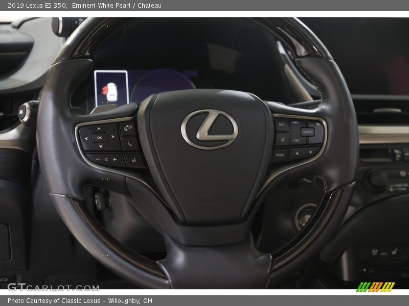 Eminent White Pearl / Chateau 2019 Lexus ES 350
